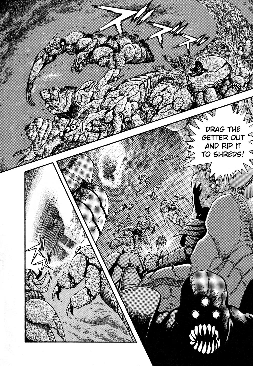 Shin Getter Robo Chapter 7 page 22 - Chapter 7: Struggle for the Dragon Act II