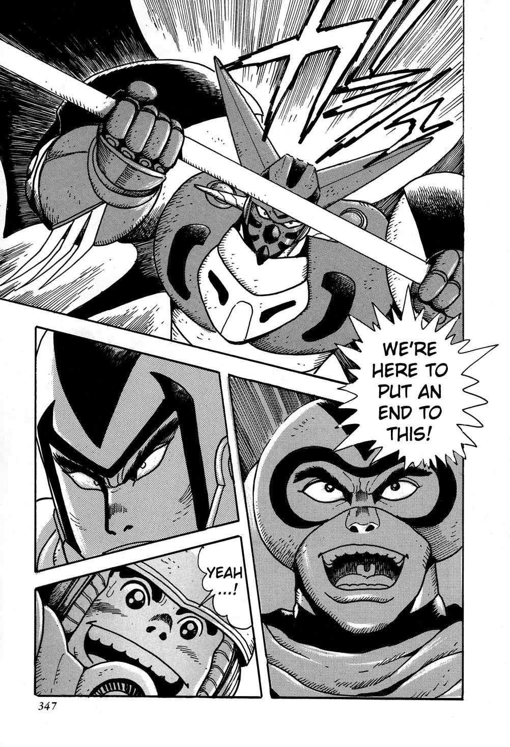 Shin Getter Robo Chapter 7 page 27 - Chapter 7: Struggle for the Dragon Act II