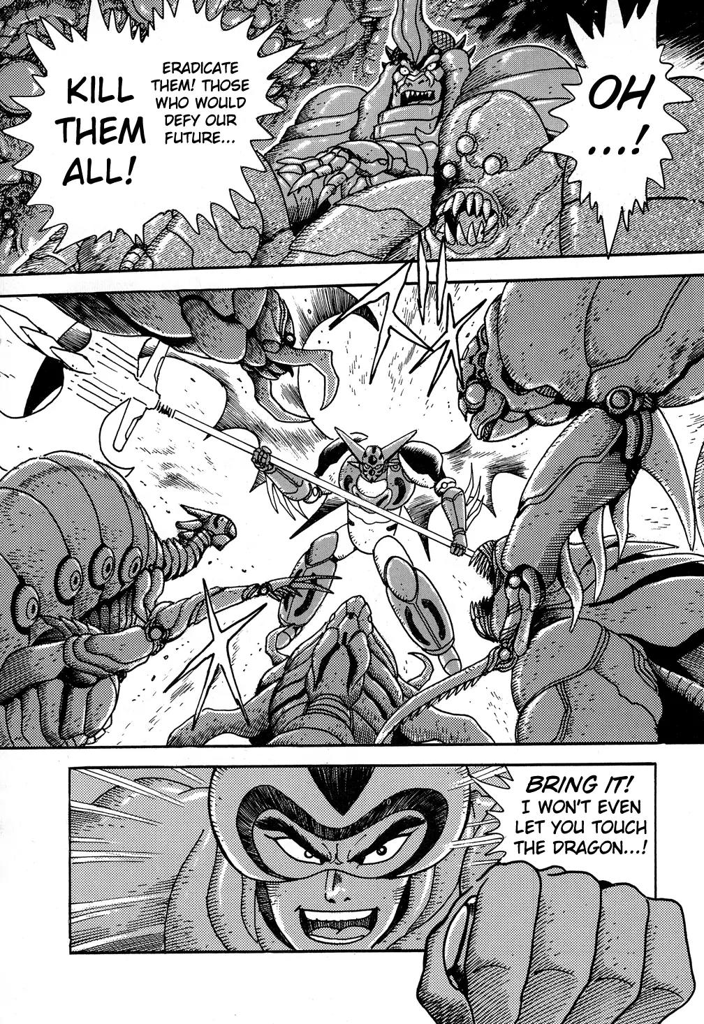 Shin Getter Robo Chapter 7 page 28 - Chapter 7: Struggle for the Dragon Act II
