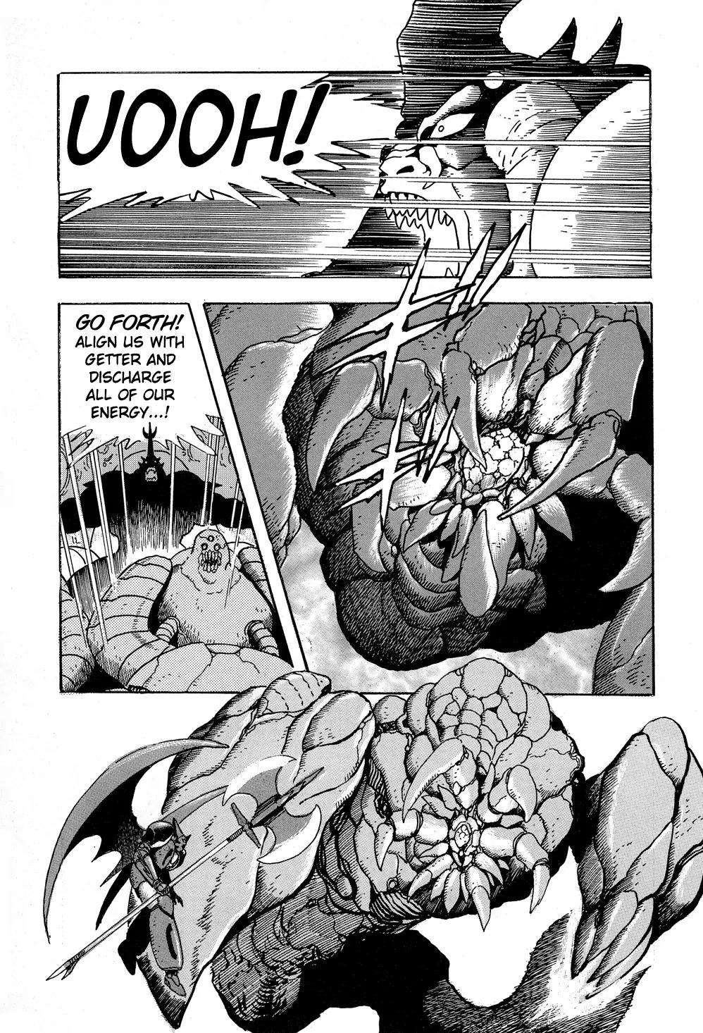 Shin Getter Robo Chapter 7 page 34 - Chapter 7: Struggle for the Dragon Act II