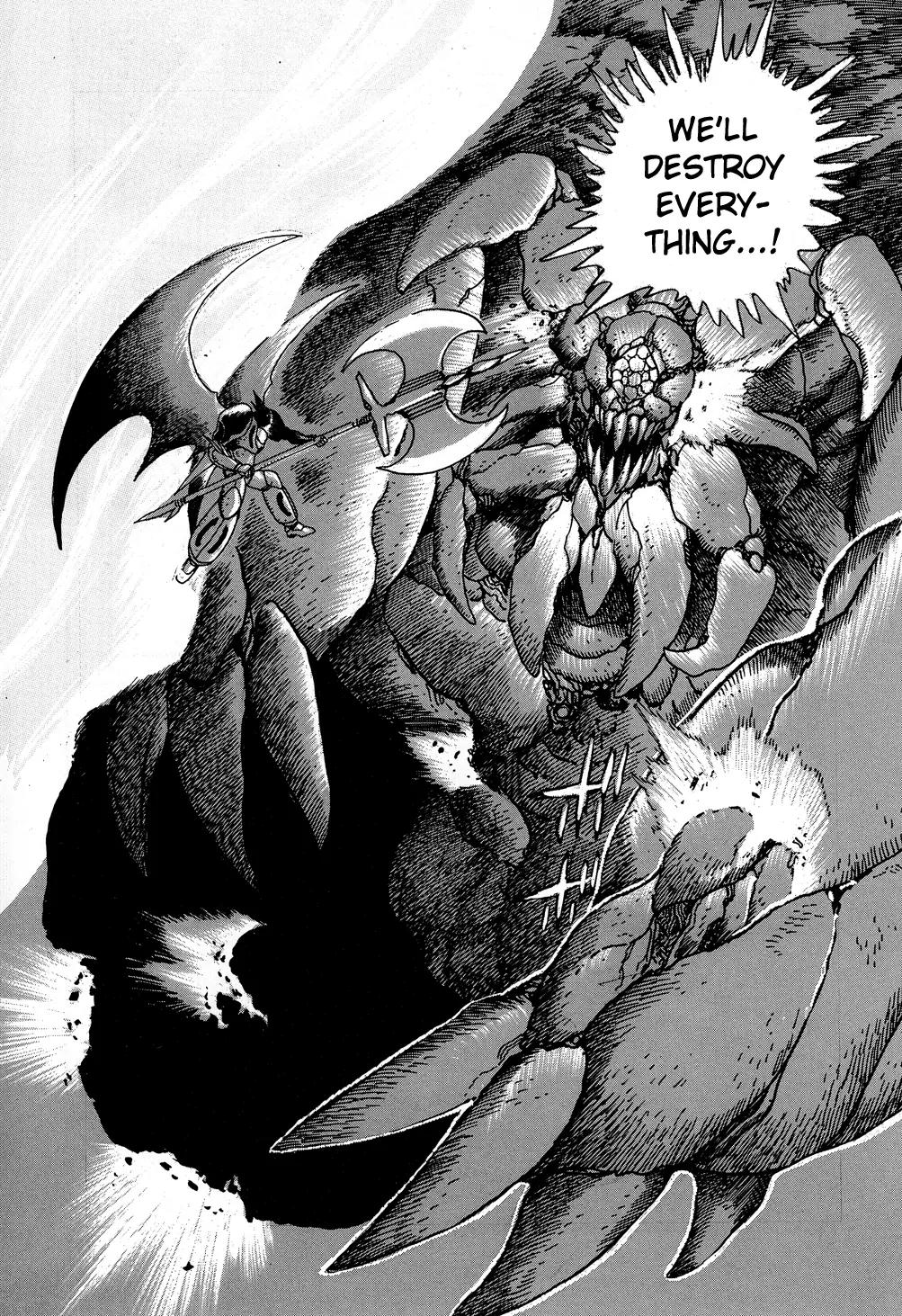 Shin Getter Robo Chapter 7 page 35 - Chapter 7: Struggle for the Dragon Act II