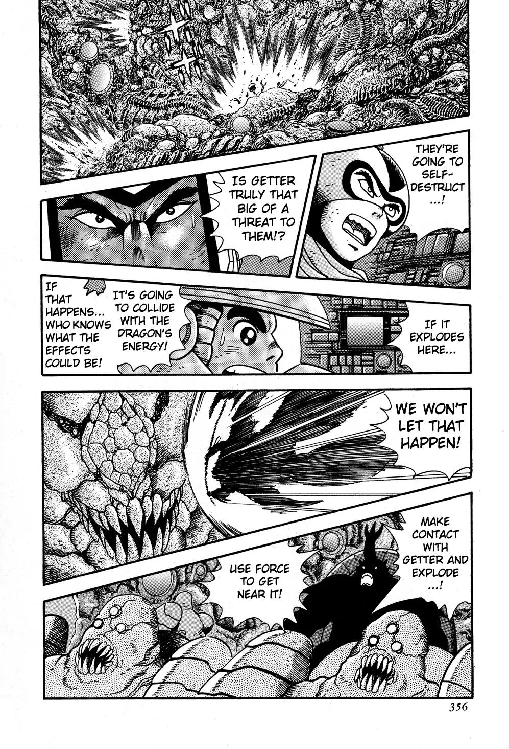 Shin Getter Robo Chapter 7 page 36 - Chapter 7: Struggle for the Dragon Act II