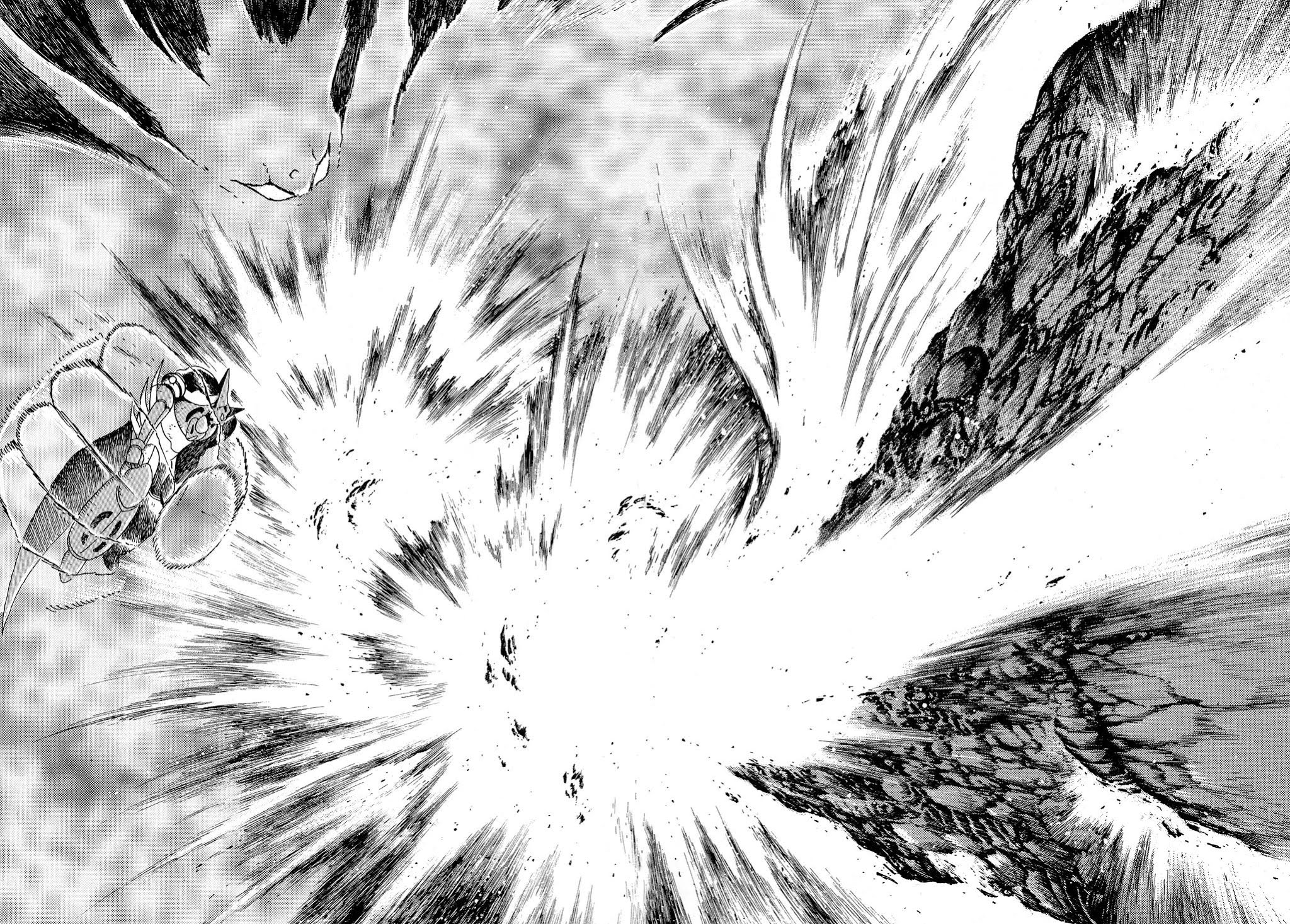 Shin Getter Robo Chapter 7 page 45 - Chapter 7: Struggle for the Dragon Act II