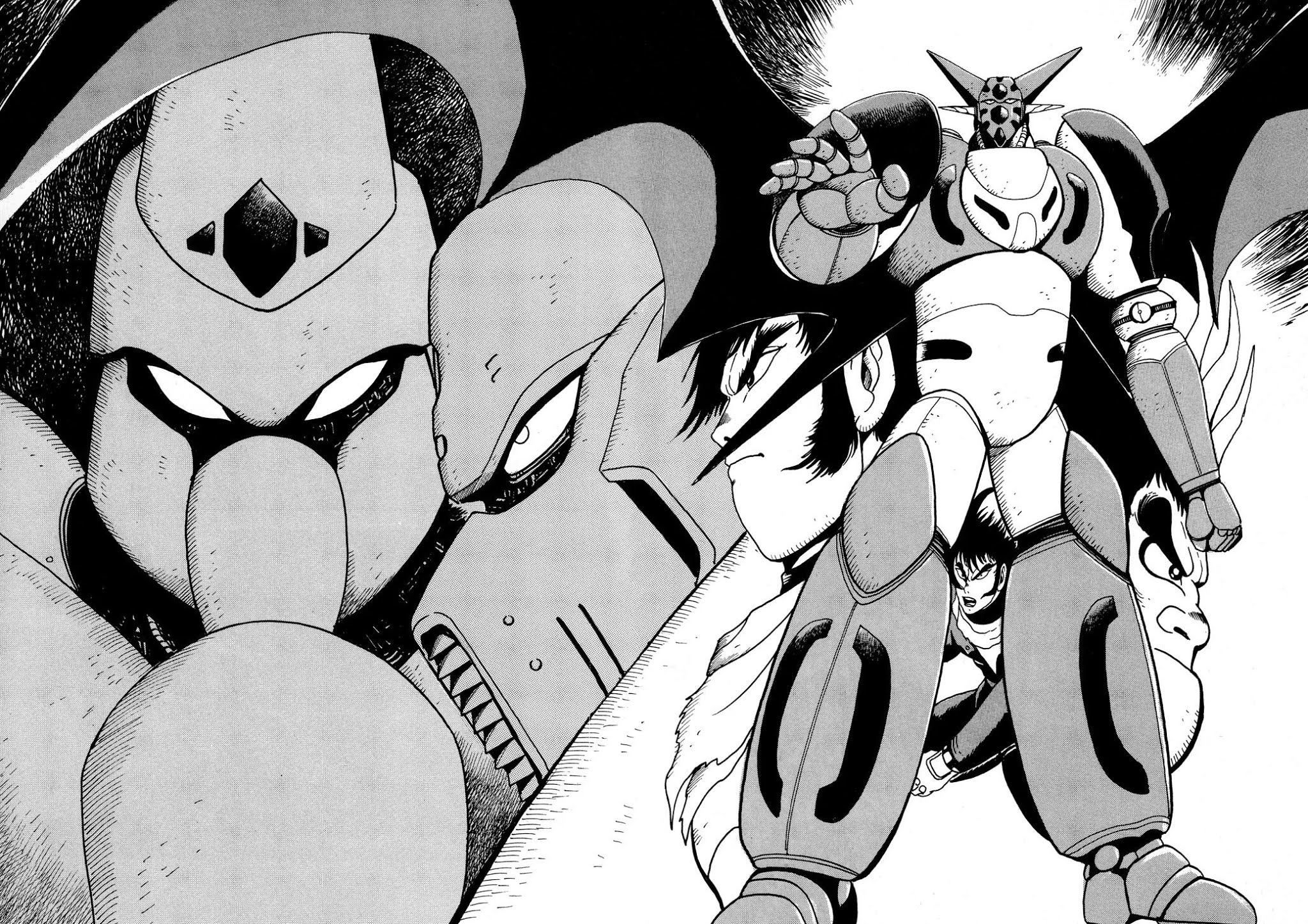 Shin Getter Robo Chapter 7 page 6 - Chapter 7: Struggle for the Dragon Act II