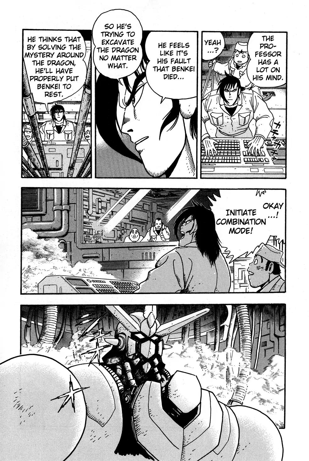 Shin Getter Robo Chapter 8 page 10 - Chapter 8: Prelude to Destruction