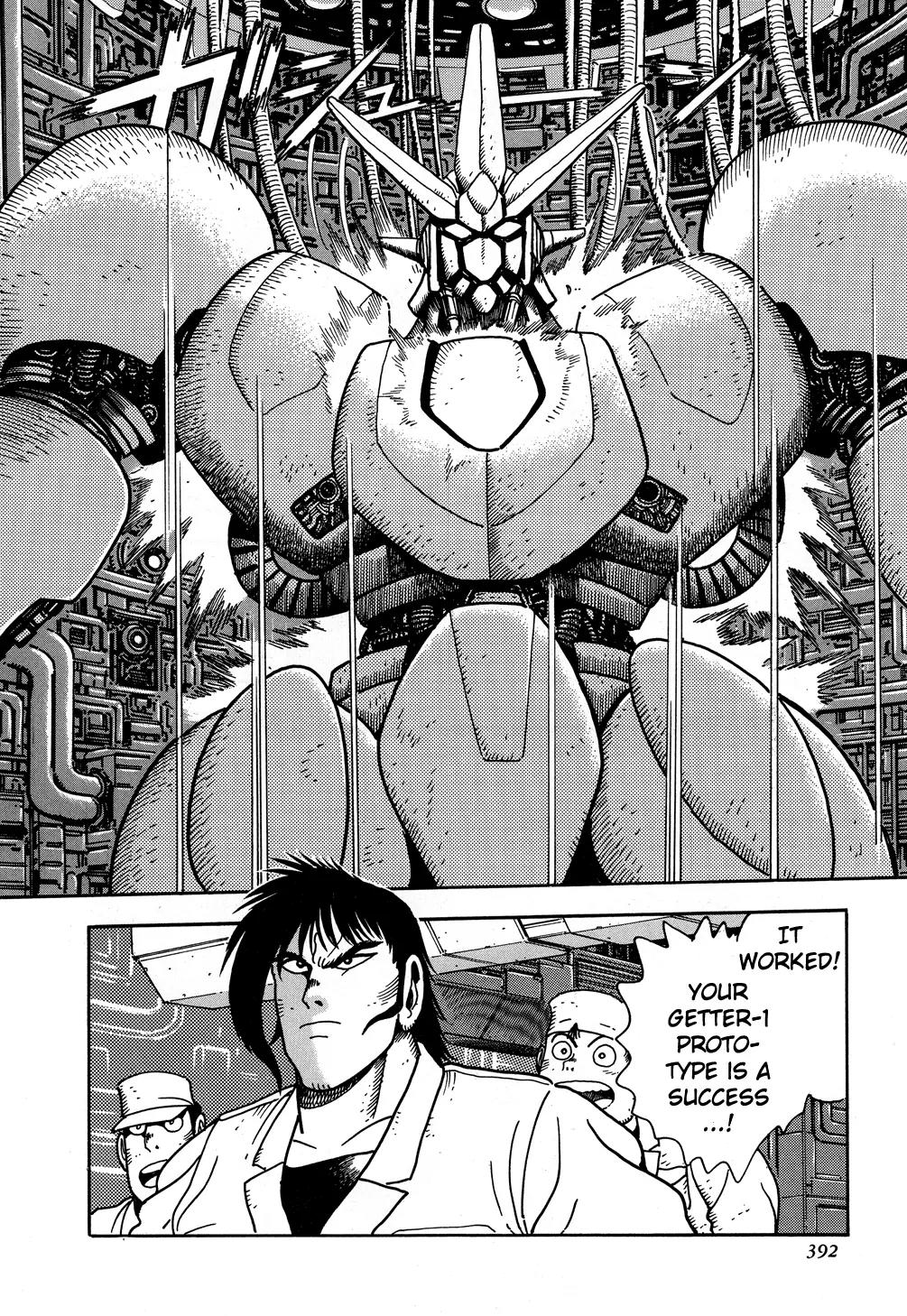 Shin Getter Robo Chapter 8 page 11 - Chapter 8: Prelude to Destruction