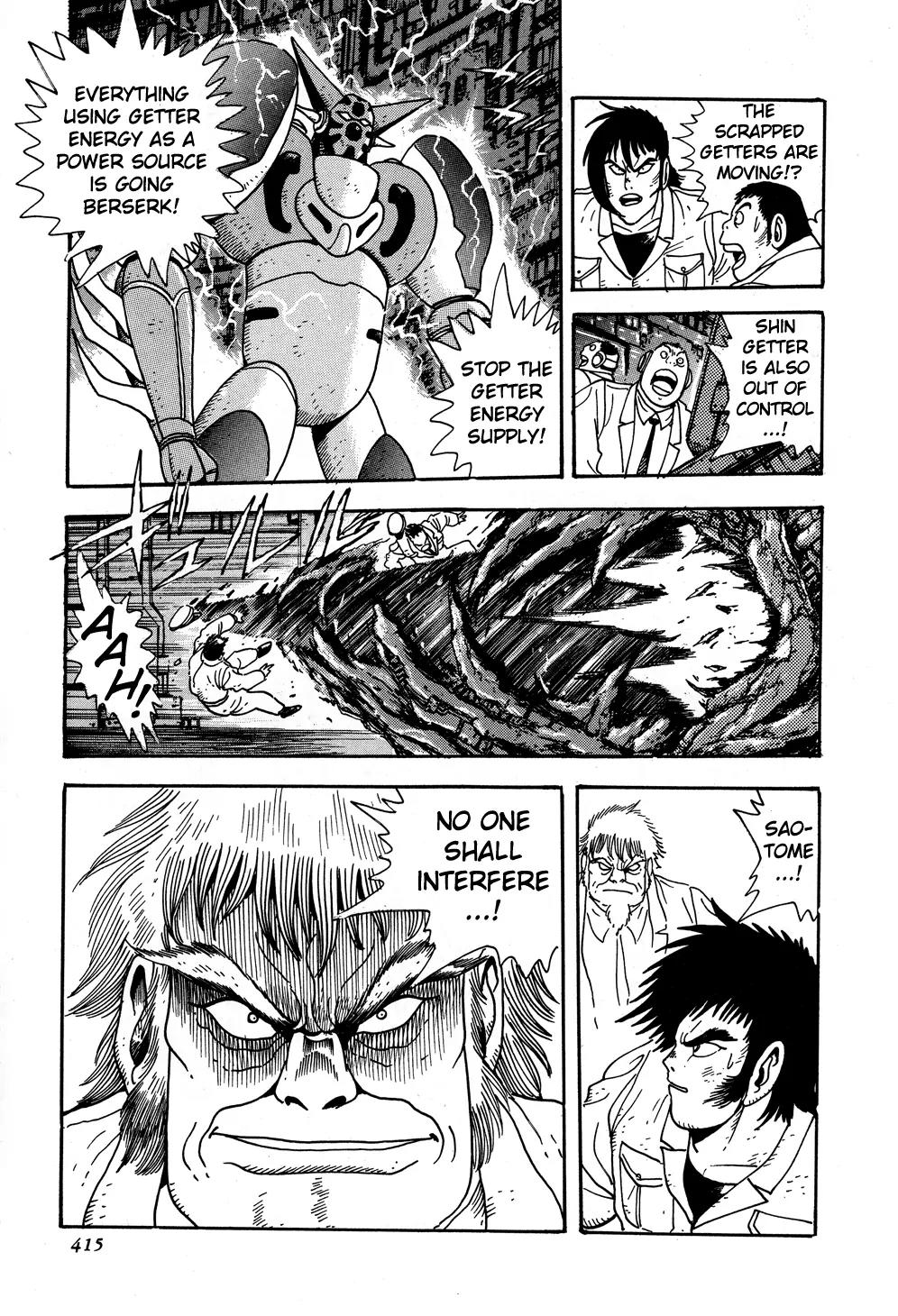 Shin Getter Robo Chapter 8 page 34 - Chapter 8: Prelude to Destruction