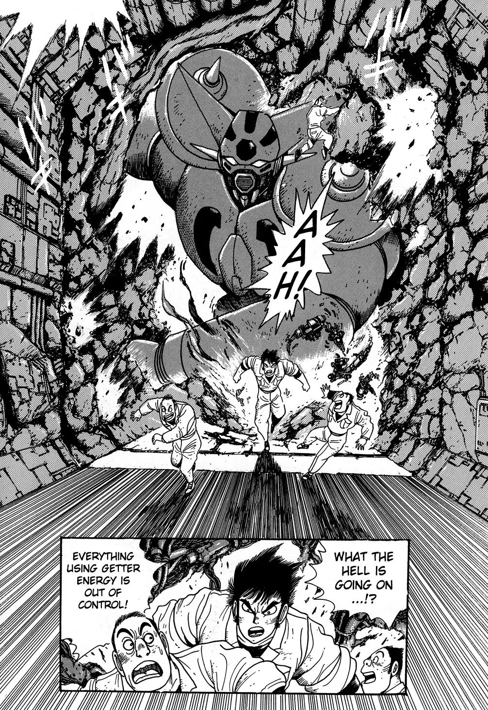 Shin Getter Robo Chapter 8 page 36 - Chapter 8: Prelude to Destruction