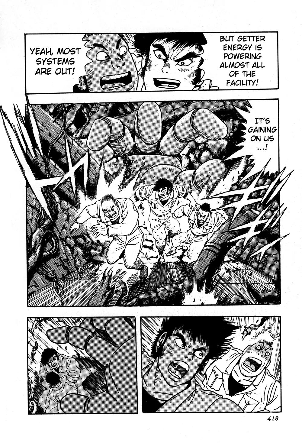 Shin Getter Robo Chapter 8 page 37 - Chapter 8: Prelude to Destruction