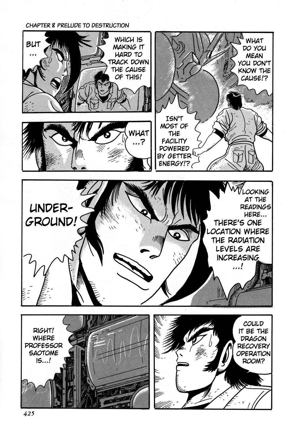 Shin Getter Robo Chapter 8 page 43 - Chapter 8: Prelude to Destruction