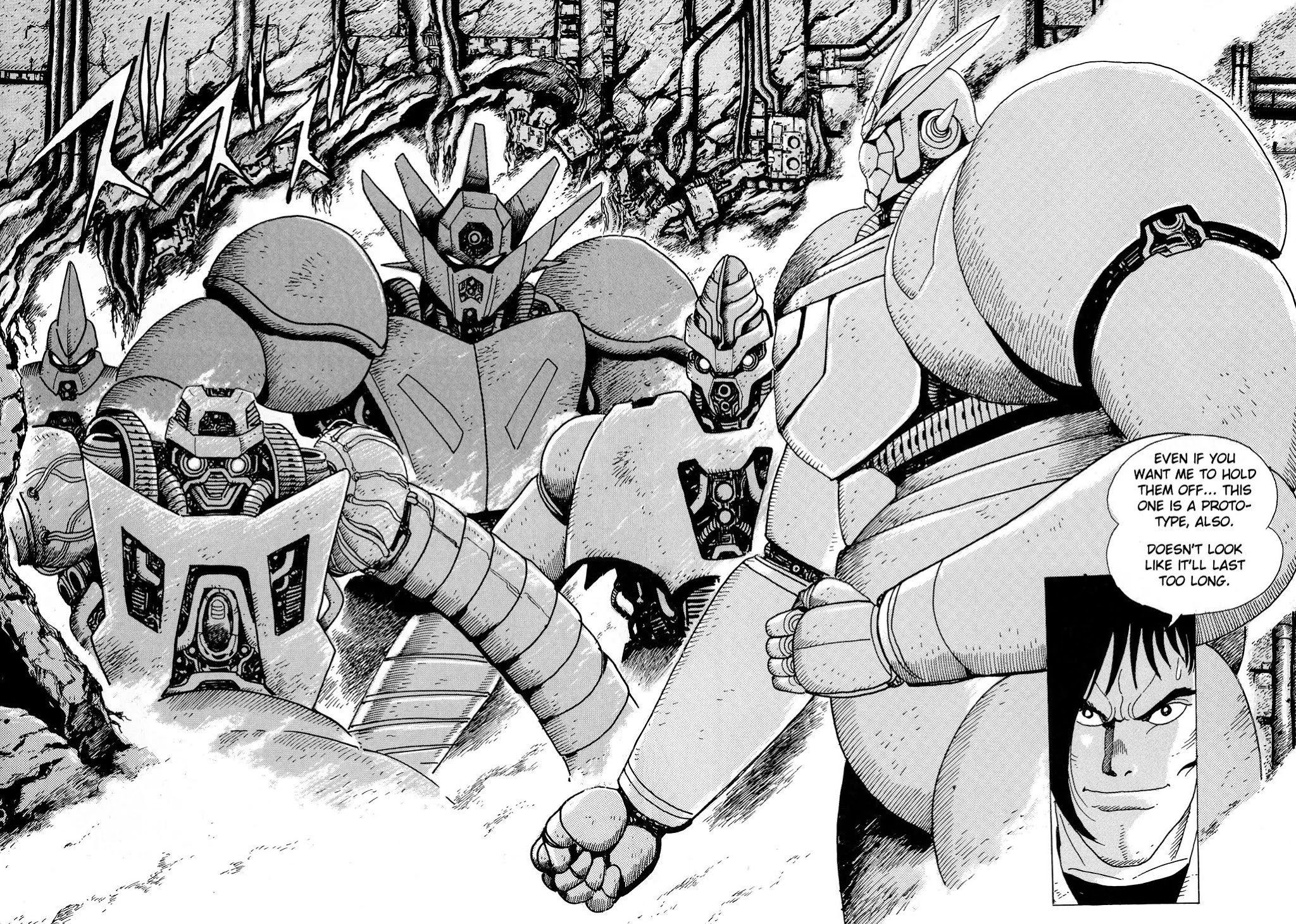 Shin Getter Robo Chapter 8 page 46 - Chapter 8: Prelude to Destruction