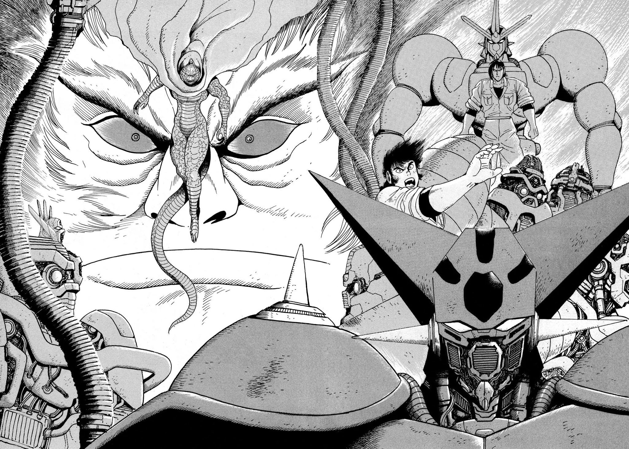 Shin Getter Robo Chapter 8 page 6 - Chapter 8: Prelude to Destruction