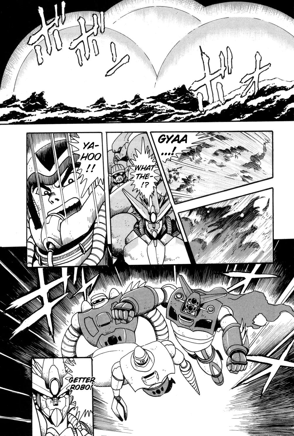 Shin Getter Robo Chapter 9.5 page 11 - Vol.1 Chapter Extra: Crater Battle [End]