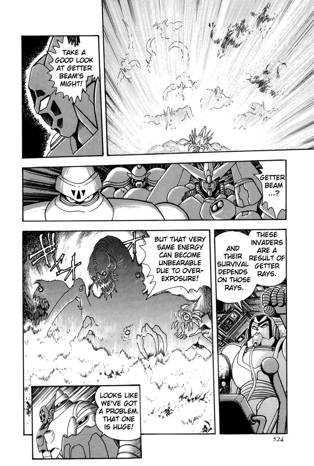 Shin Getter Robo Chapter 9.5 page 13 - Vol.1 Chapter Extra: Crater Battle [End]