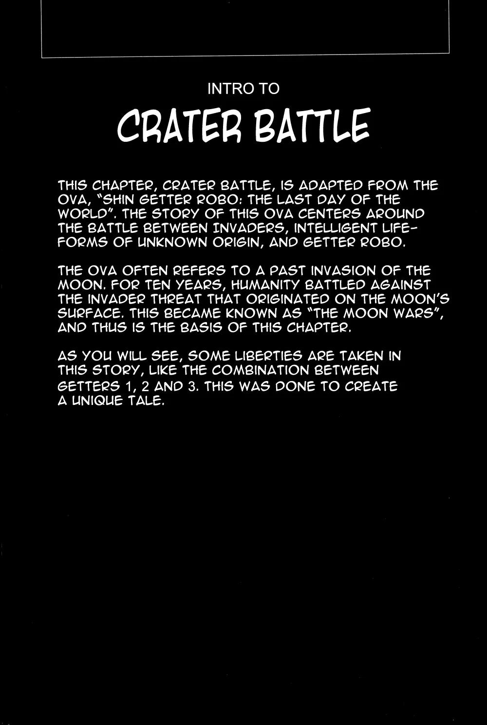 Shin Getter Robo Chapter 9.5 page 2 - Vol.1 Chapter Extra: Crater Battle [End]