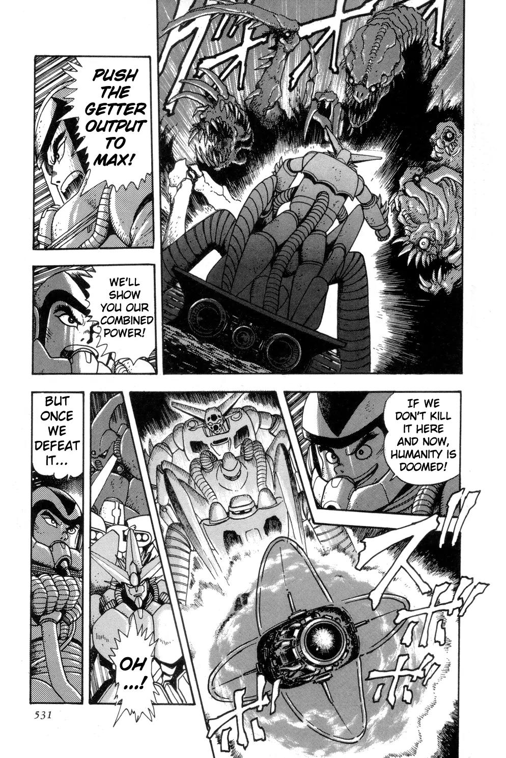 Shin Getter Robo Chapter 9.5 page 20 - Vol.1 Chapter Extra: Crater Battle [End]