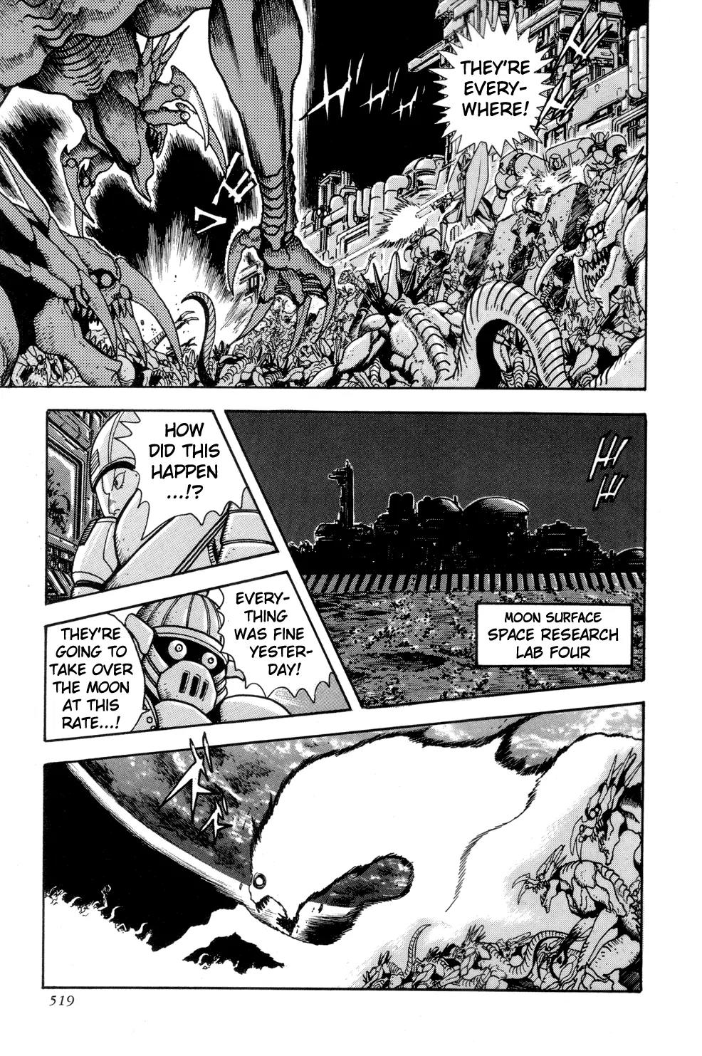 Shin Getter Robo Chapter 9.5 page 8 - Vol.1 Chapter Extra: Crater Battle [End]