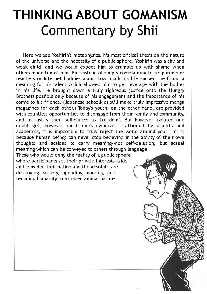 Shin Gomanism Sengen Special - Sensouron Chapter 8 page 11 - Chapter 8 : An Individual Without Society Is Not Human