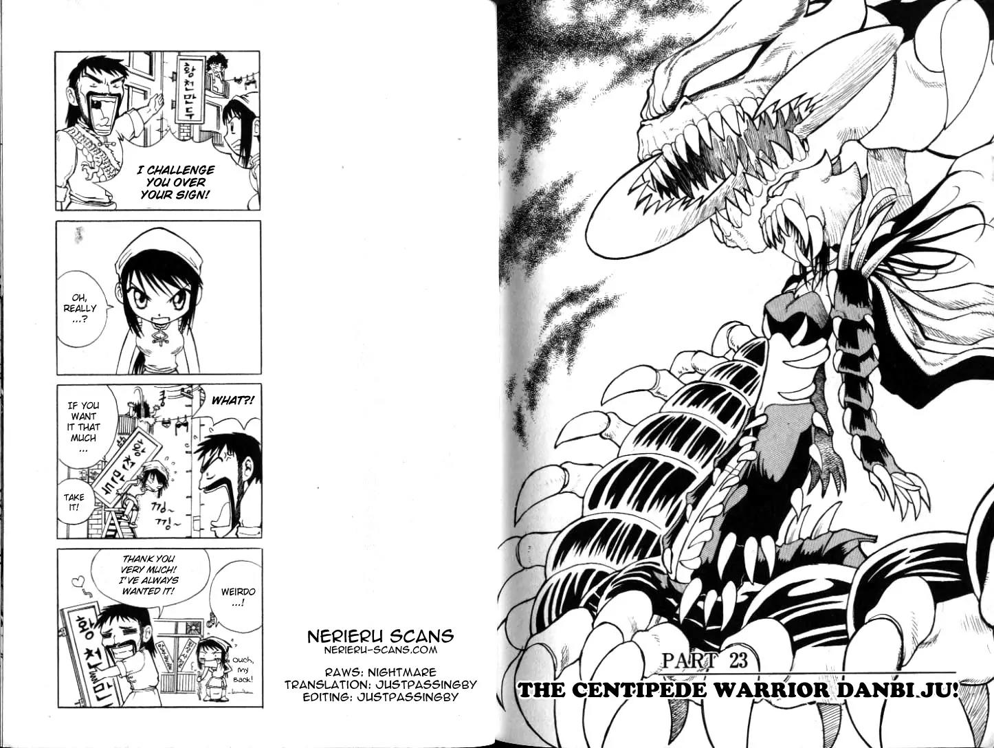 Shin Gumiho Chapter 6.2 page 1 - Vol.6 Chapter 2: The Centipede Warrior Danbi Ju
