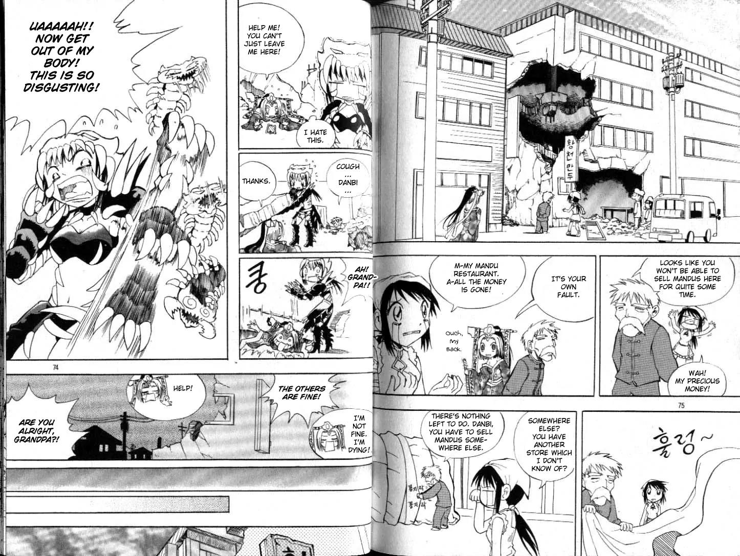 Shin Gumiho Chapter 6.2 page 15 - Vol.6 Chapter 2: The Centipede Warrior Danbi Ju