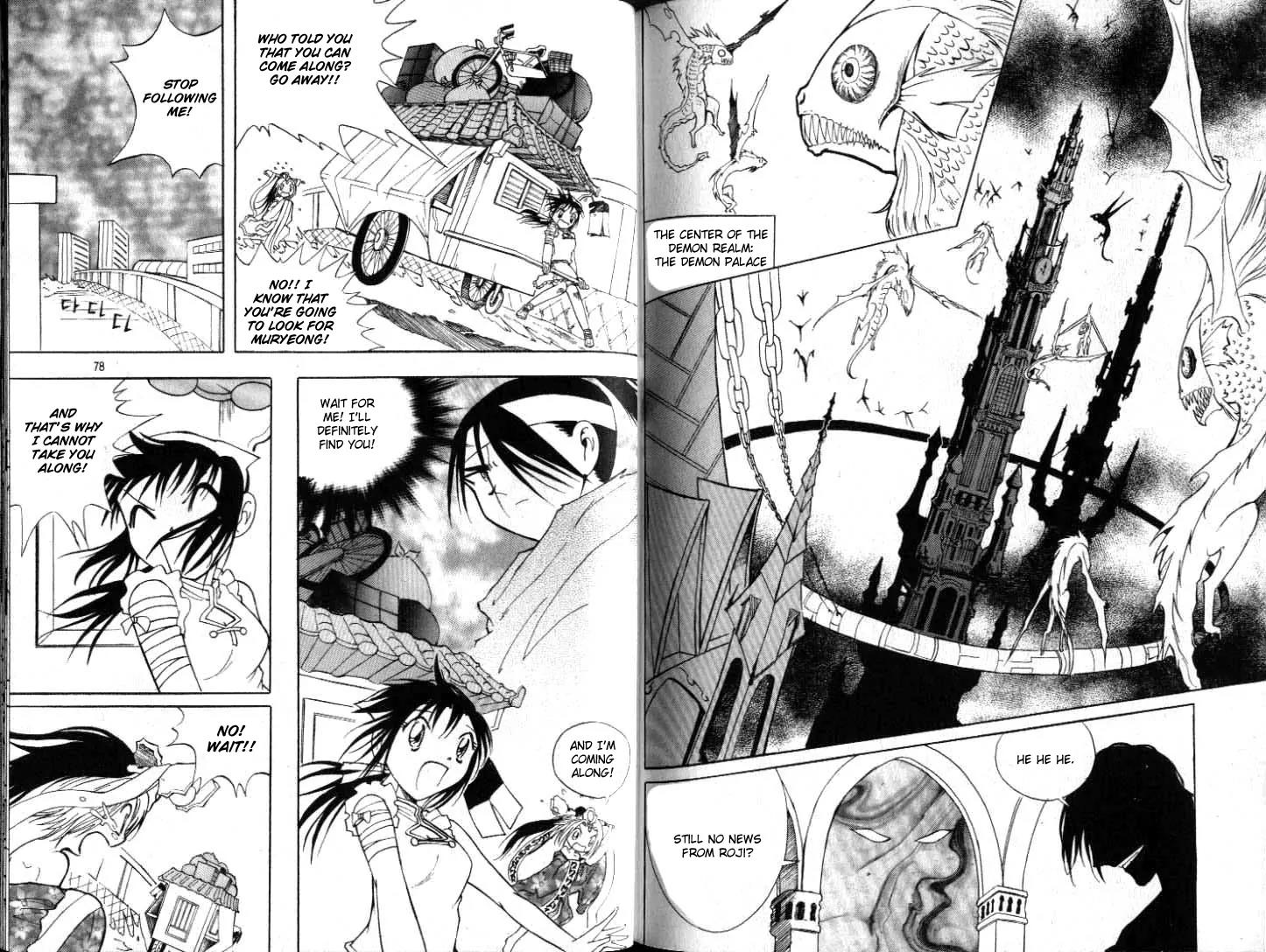 Shin Gumiho Chapter 6.2 page 17 - Vol.6 Chapter 2: The Centipede Warrior Danbi Ju