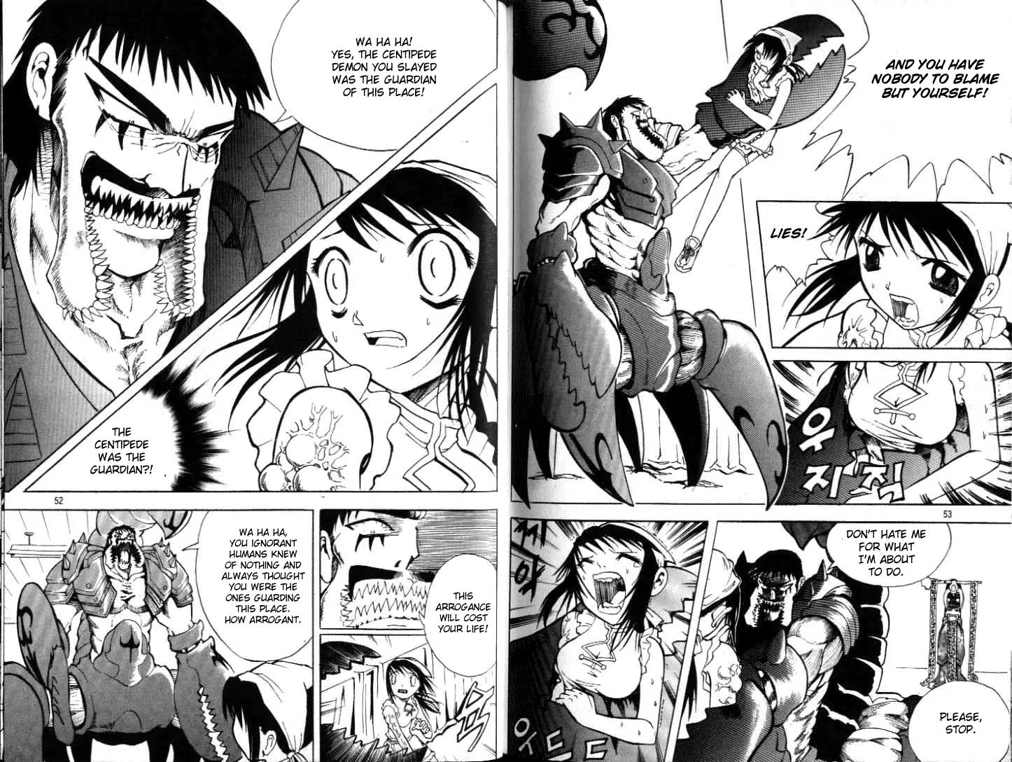 Shin Gumiho Chapter 6.2 page 4 - Vol.6 Chapter 2: The Centipede Warrior Danbi Ju