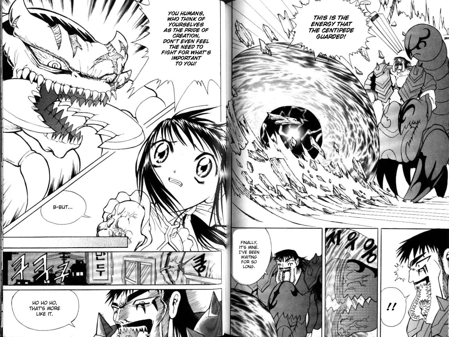 Shin Gumiho Chapter 6.2 page 8 - Vol.6 Chapter 2: The Centipede Warrior Danbi Ju