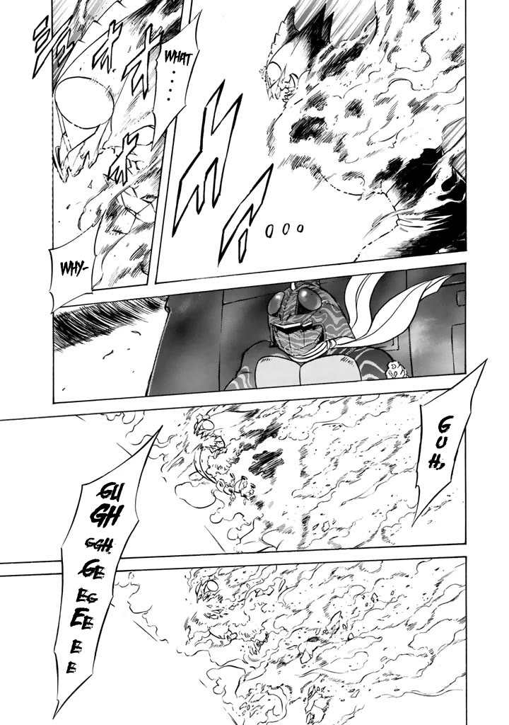 Shin Kamen Rider Spirits Chapter 10 page 39 - Chapter 10: Friend, if it's for you, Amazon Rider will be here