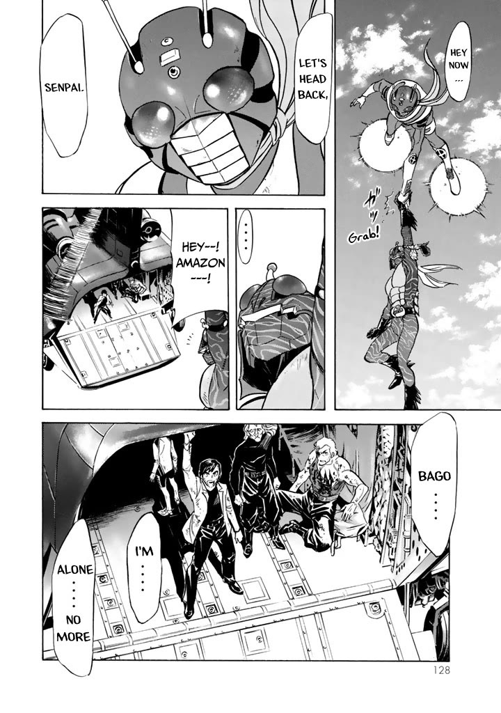 Shin Kamen Rider Spirits Chapter 11 page 14 - Chapter 11: A World with Friends