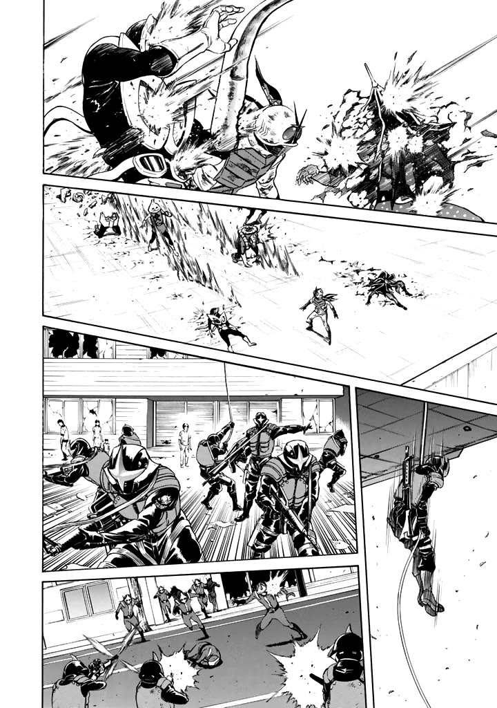 Shin Kamen Rider Spirits Chapter 13 page 17 - Chapter 13: High Performance Gap