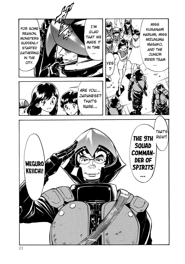 Shin Kamen Rider Spirits Chapter 13 page 18 - Chapter 13: High Performance Gap
