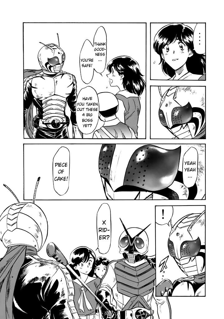 Shin Kamen Rider Spirits Chapter 13 page 7 - Chapter 13: High Performance Gap