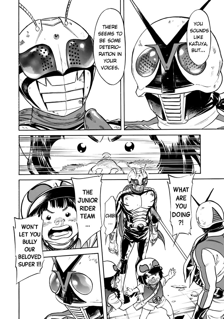 Shin Kamen Rider Spirits Chapter 13 page 8 - Chapter 13: High Performance Gap