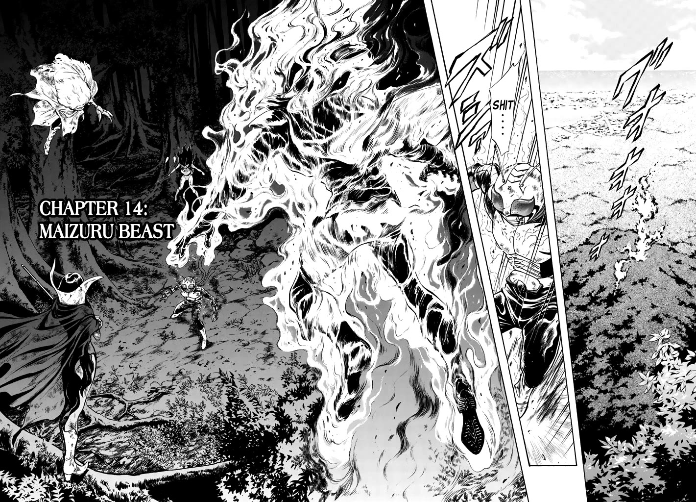 Shin Kamen Rider Spirits Chapter 14 page 2 - Chapter 14: Maizuru Beast