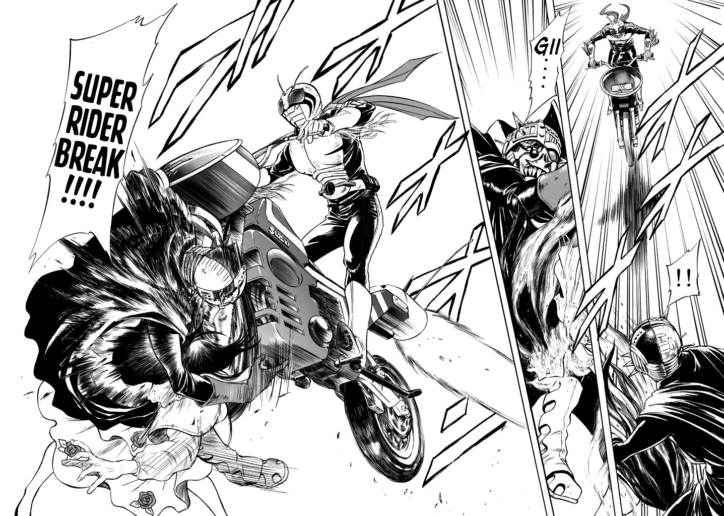 Shin Kamen Rider Spirits Chapter 14 page 36 - Chapter 14: Maizuru Beast