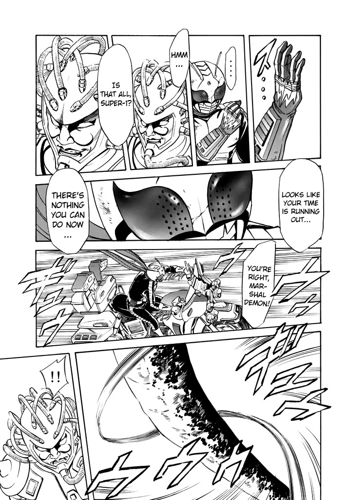 Shin Kamen Rider Spirits Chapter 15 page 22 - Chapter 15: The Psychedelic Light