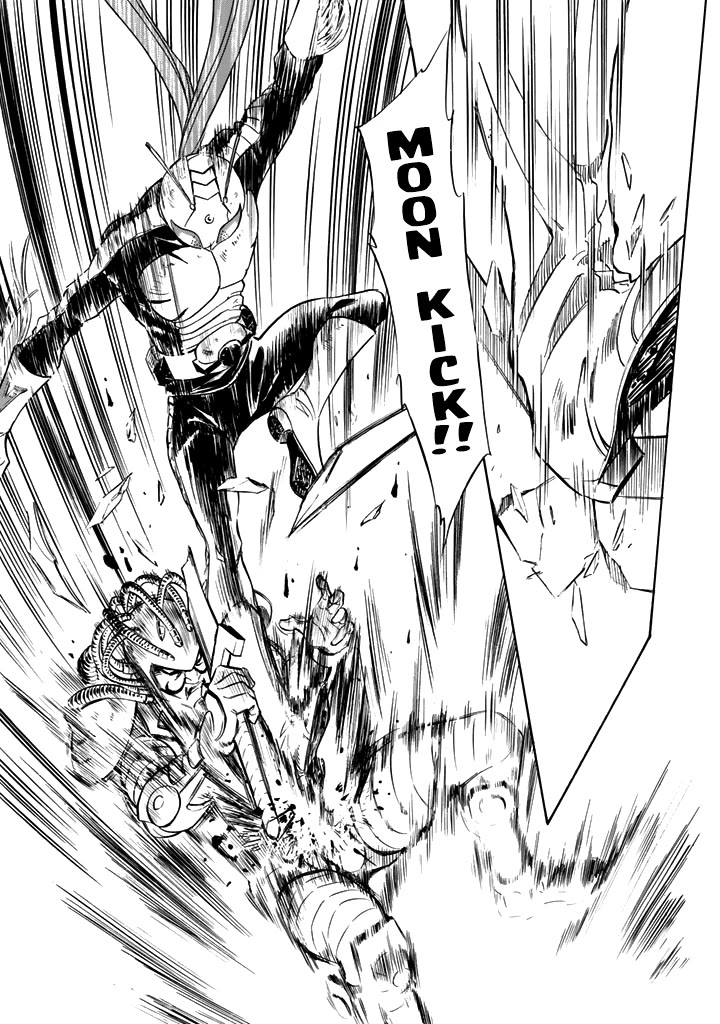 Shin Kamen Rider Spirits Chapter 15 page 28 - Chapter 15: The Psychedelic Light