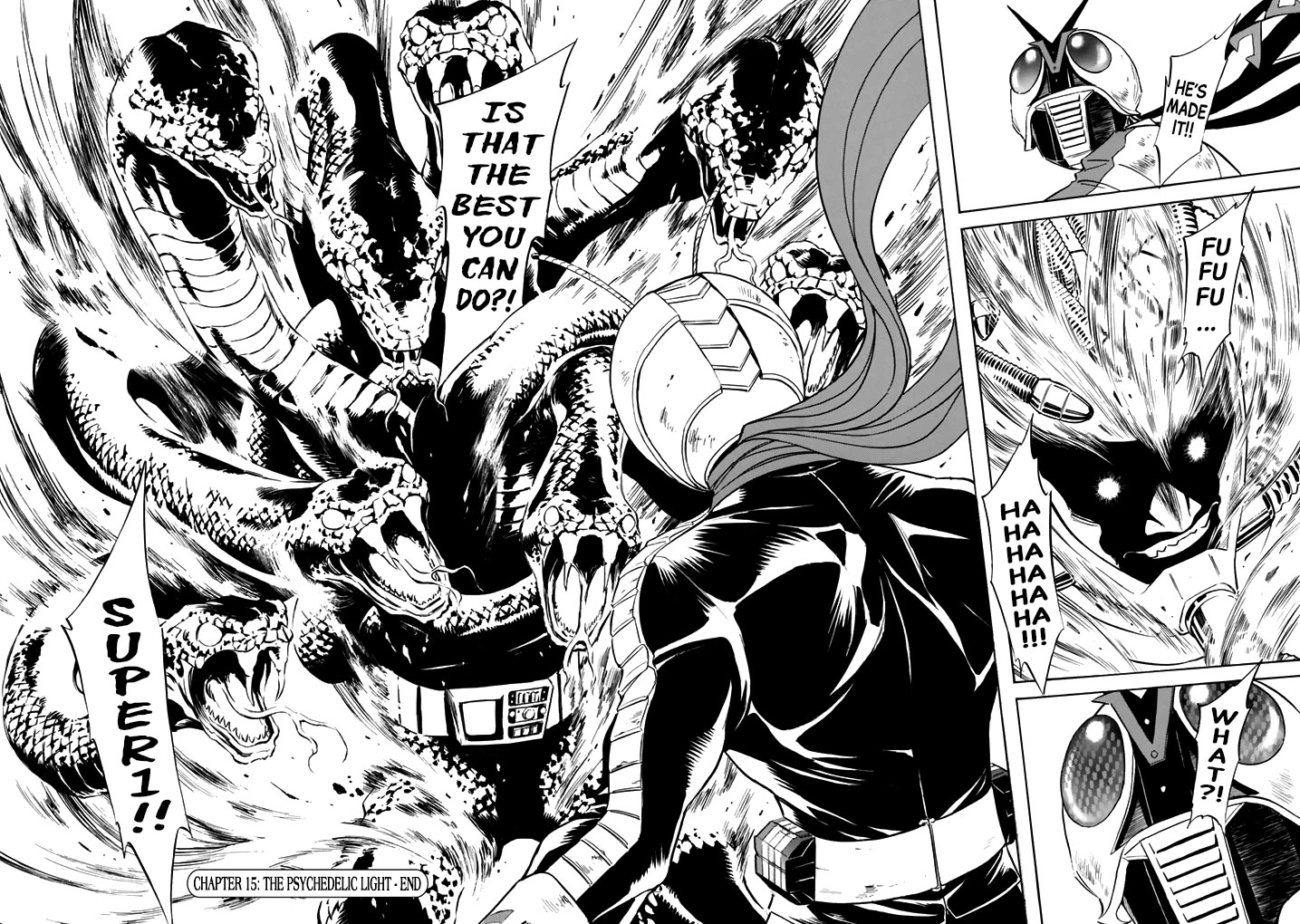 Shin Kamen Rider Spirits Chapter 15 page 29 - Chapter 15: The Psychedelic Light