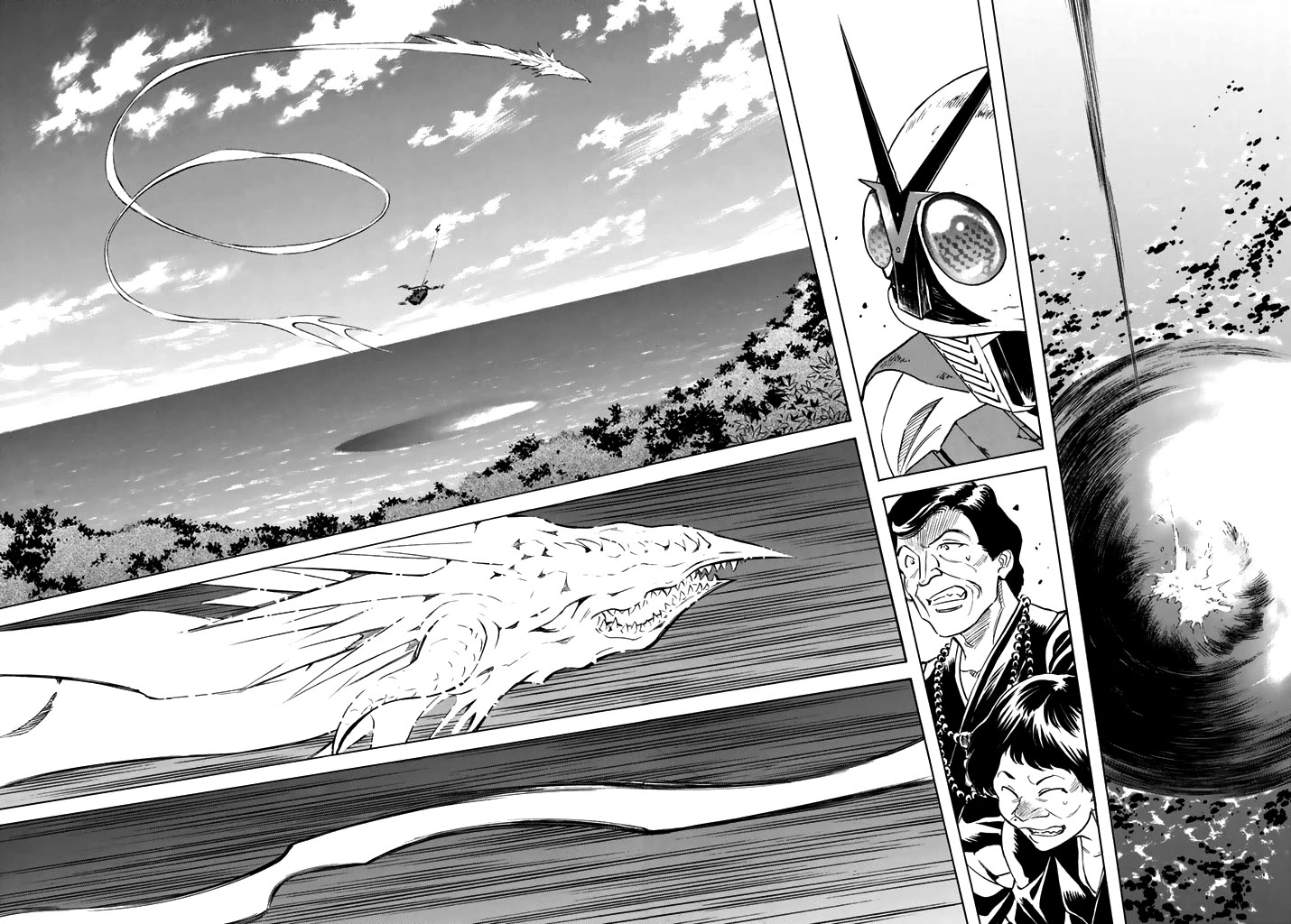 Shin Kamen Rider Spirits Chapter 16 page 44 - Chapter 16: Vision