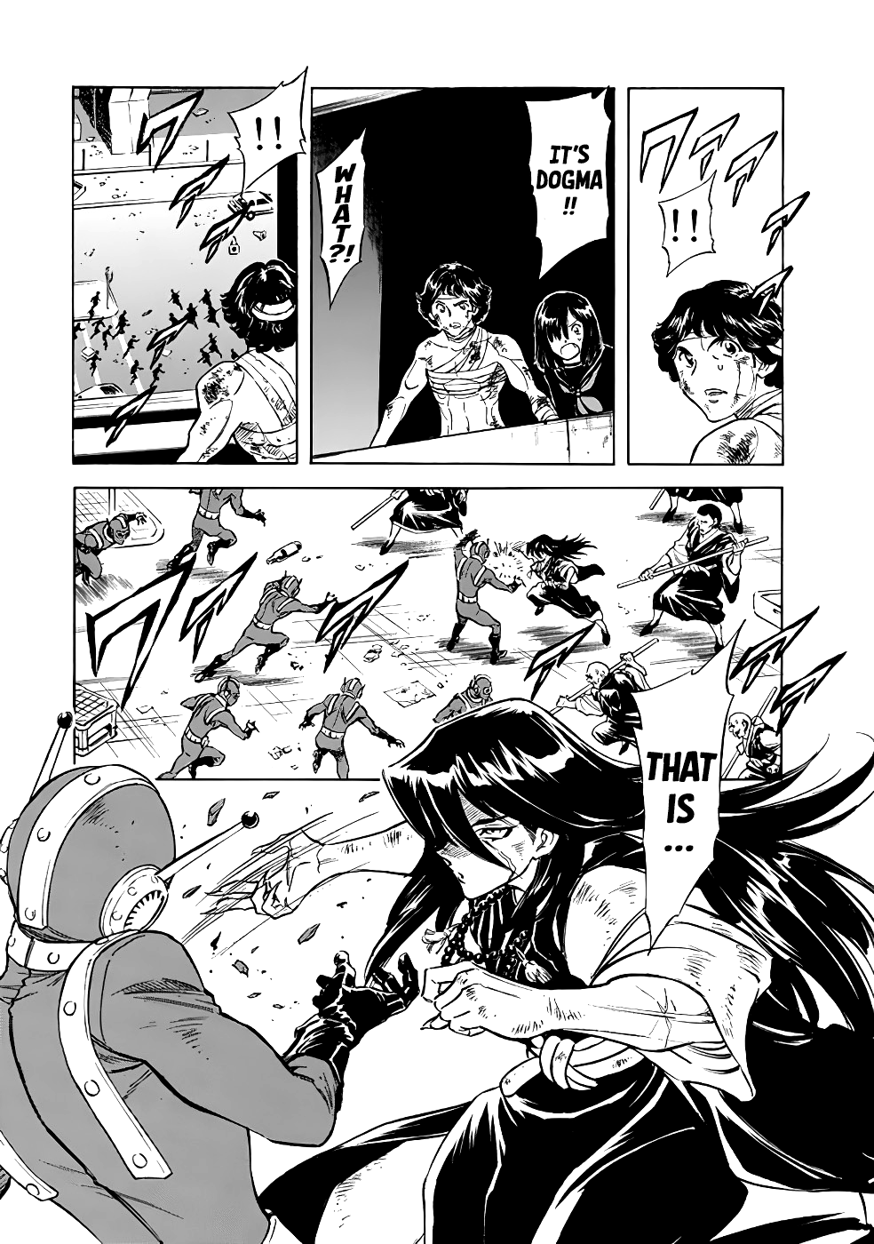 Shin Kamen Rider Spirits Chapter 17 page 18 - Chapter 17: The Nebuta Children