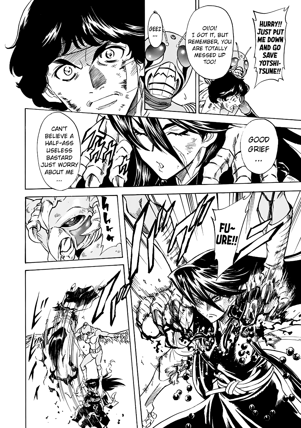Shin Kamen Rider Spirits Chapter 17 page 34 - Chapter 17: The Nebuta Children
