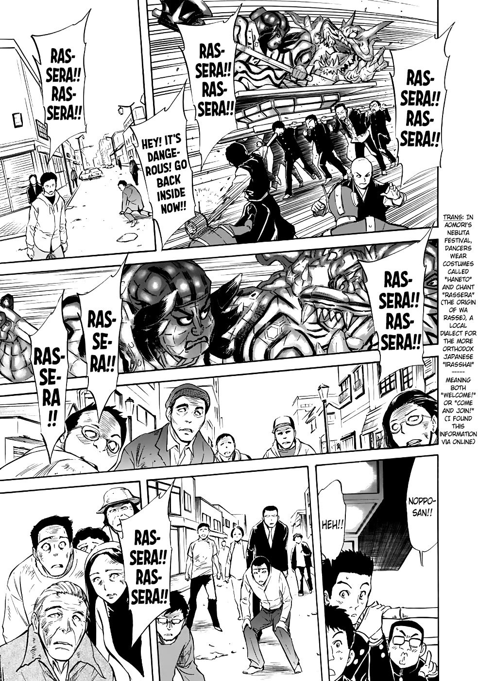 Shin Kamen Rider Spirits Chapter 17 page 40 - Chapter 17: The Nebuta Children