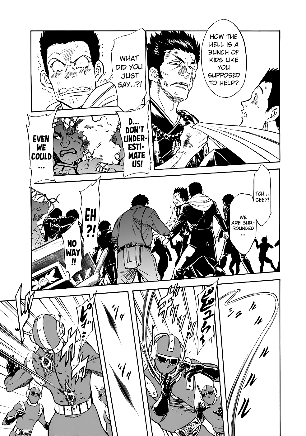 Shin Kamen Rider Spirits Chapter 17 page 42 - Chapter 17: The Nebuta Children
