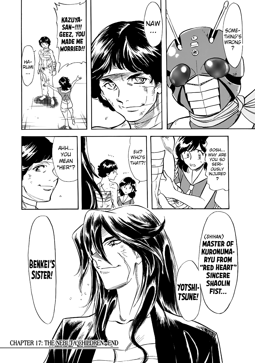 Shin Kamen Rider Spirits Chapter 17 page 45 - Chapter 17: The Nebuta Children
