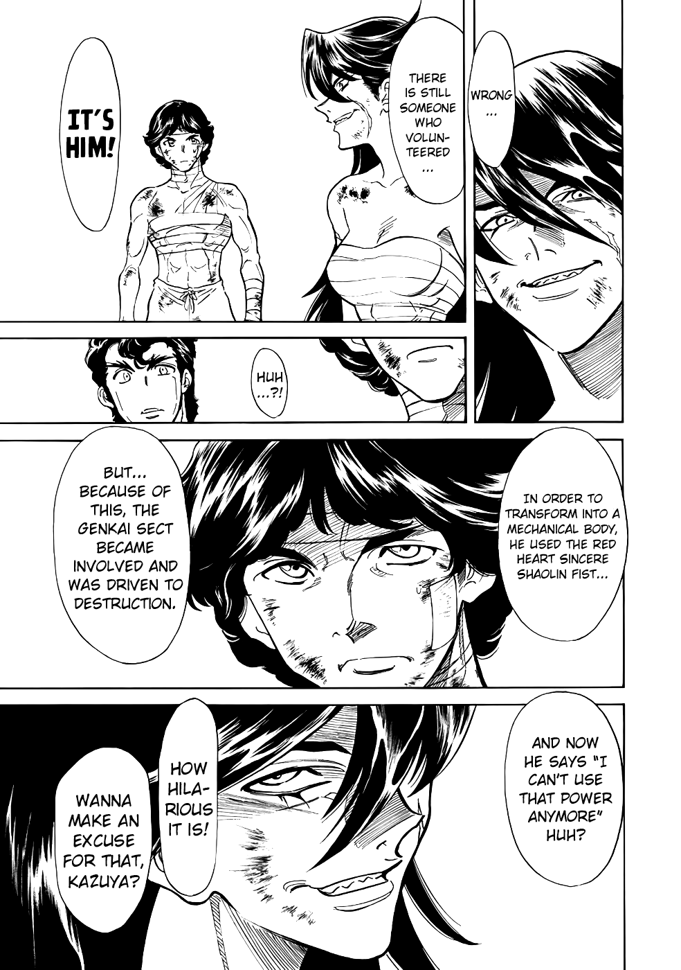 Shin Kamen Rider Spirits Chapter 18 page 14 - Chapter 18: The Black Sincere Heart