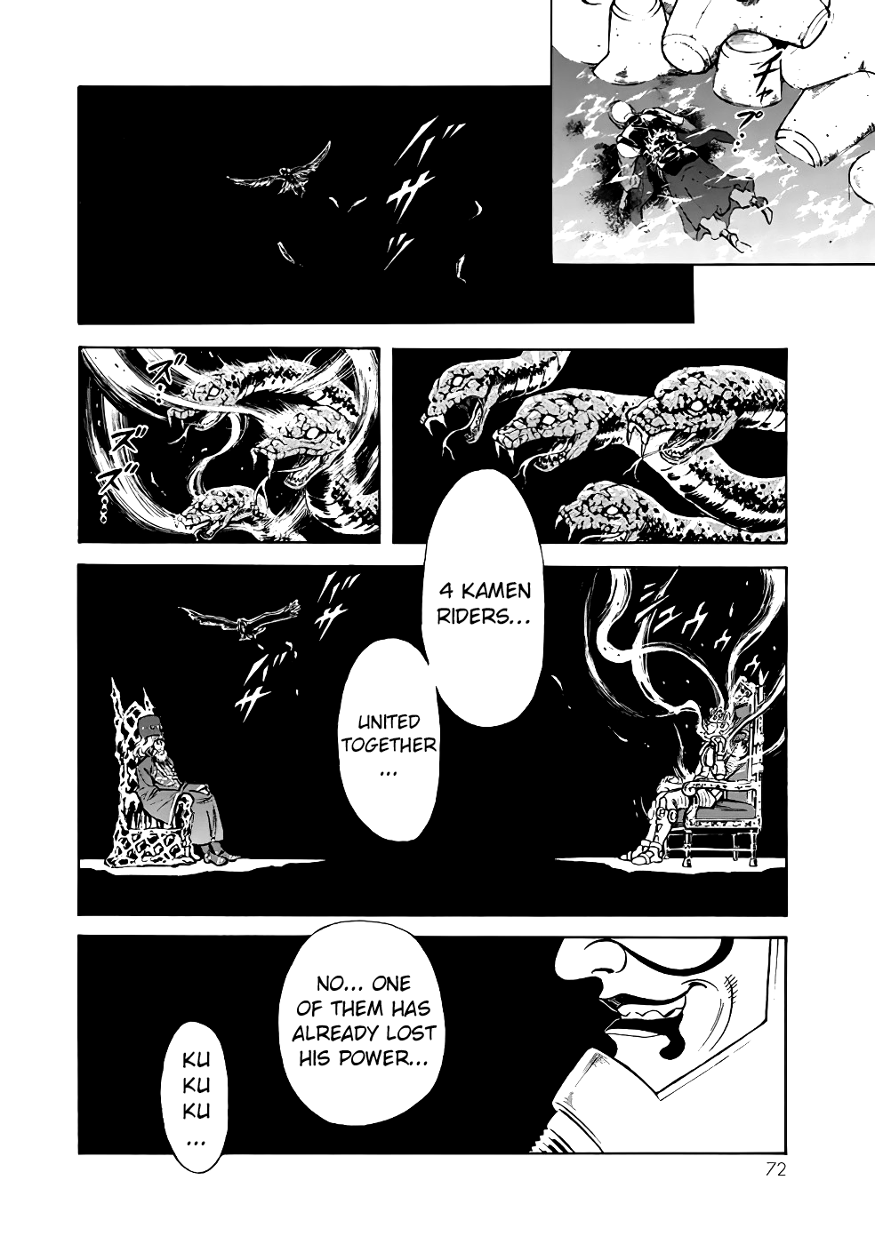 Shin Kamen Rider Spirits Chapter 18 page 17 - Chapter 18: The Black Sincere Heart