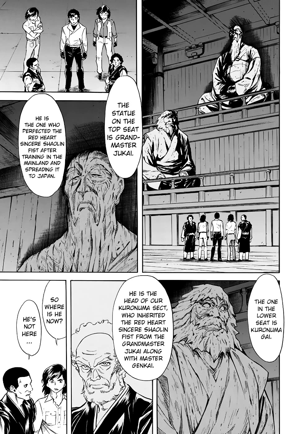 Shin Kamen Rider Spirits Chapter 18 page 22 - Chapter 18: The Black Sincere Heart