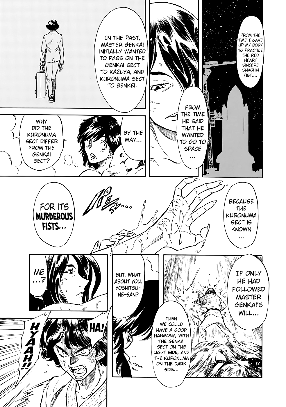 Shin Kamen Rider Spirits Chapter 18 page 30 - Chapter 18: The Black Sincere Heart