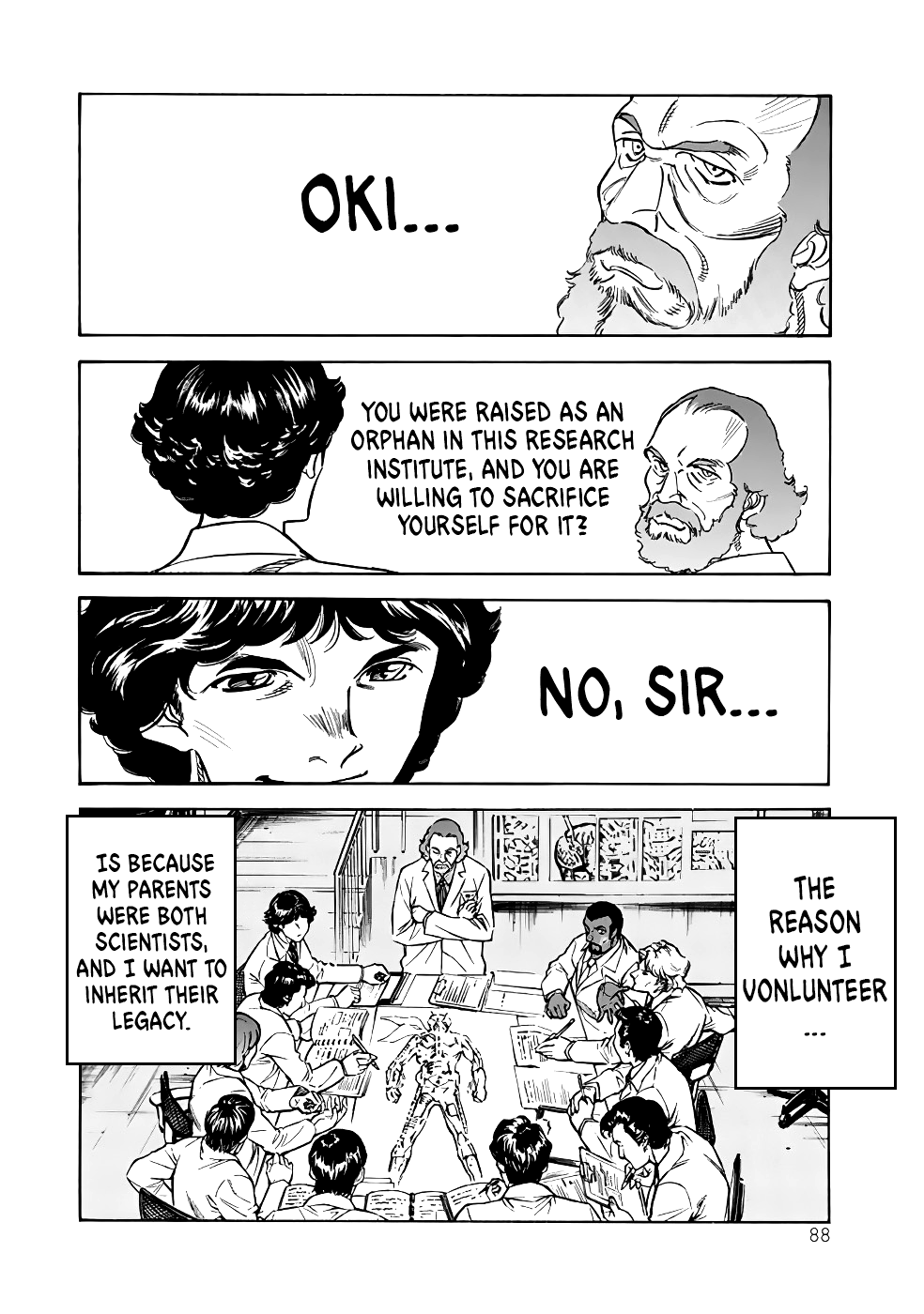 Shin Kamen Rider Spirits Chapter 18 page 33 - Chapter 18: The Black Sincere Heart
