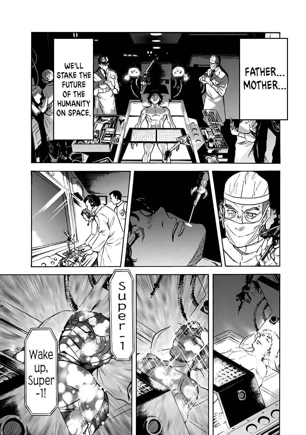 Shin Kamen Rider Spirits Chapter 18 page 34 - Chapter 18: The Black Sincere Heart